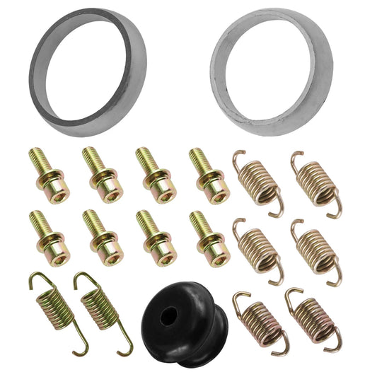 Exhaust Muffler Silencer Kit for Polaris 600 Rush Switchback Rmk Indy 2012-2020