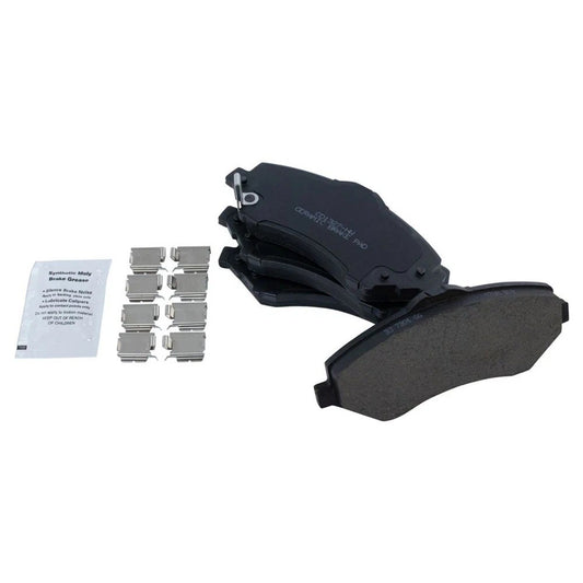 Front Premium Posi Ceramic Disc Brake Pad Kit for Dodge Chrysler Van