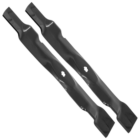 Caltric 21 3/8 inch 7 Point Star 42X" Deck Mulching Blade For John Deere