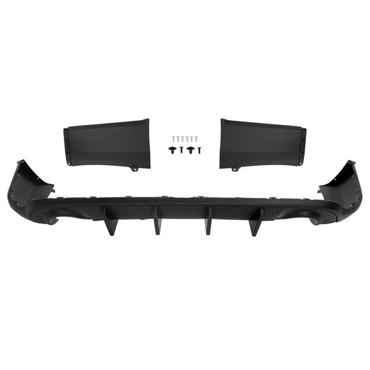 For 2011-2025 DODGE DURANGO Rear Shark Fin Diffuser Matte Black