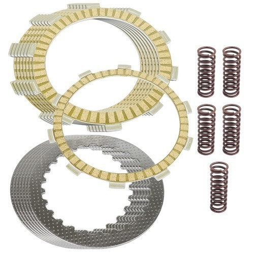 Clutch Friction Steel Plates Springs Kit for Honda VFR800 Interceptor 800 02-09