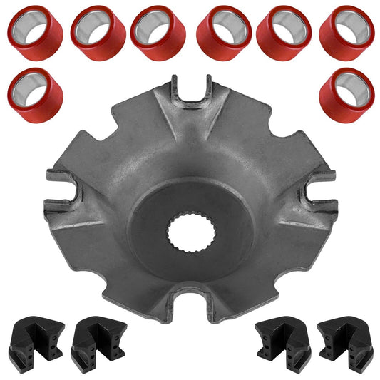 Face Drive Moveable Plate Damper & Roller for Arctic Cat Prowler HDX 700 11-2016