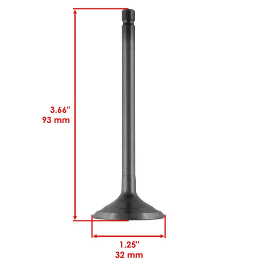 Intake & Exhaust Valve For Yamaha YFM660R Raptor 660 2001-2005
