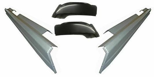 Cab Corners & Inner Outer Rocker Panel For 99-07 Chevy Silverado GMC Sierra Crew