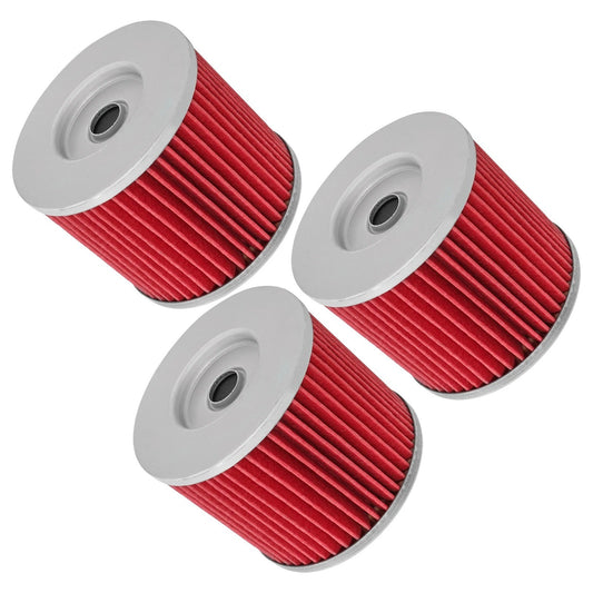 for Suzuki GS750 1977 1978 1979 1980 1981 1982 1983 Oil Filter 3-Pack