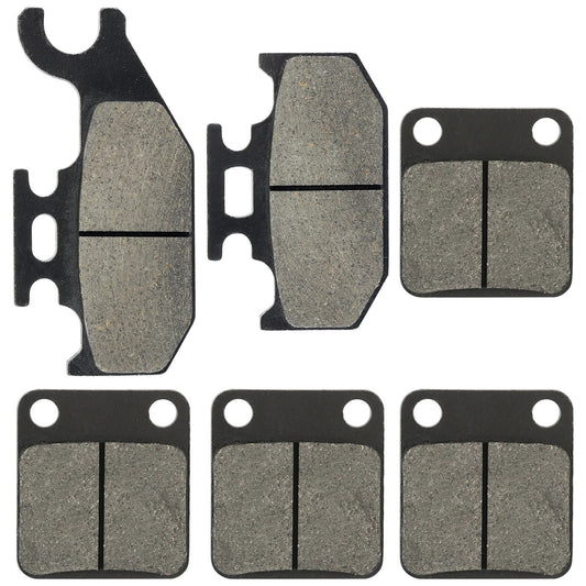 Front Rear Brake Pads for Yamaha Kodiak 450 YFM450 2003 2004 2005 2006