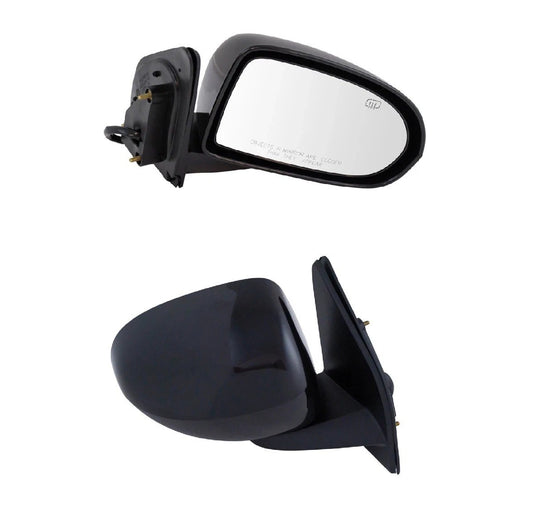 Mirror Power Heated Smooth Black Passenger Side Right RH for Jeep Compass New