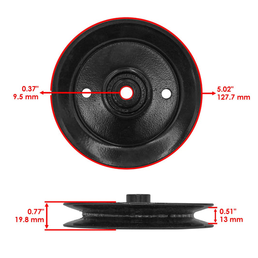 07340100 07351800 07300526 07300103 Deck Idler Pulley for Ariens for Gravely