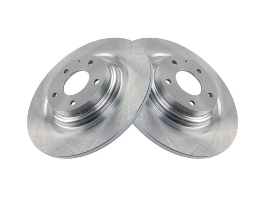 Rear Brake Rotors Set Solid For 2016-2023 Mazda CX-9