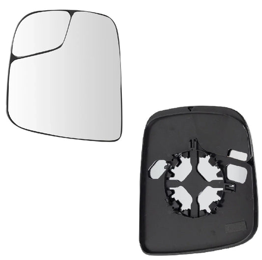Exterior Side View Door Mirror Glass Manual Spotter Glass LH for Nissan NV200