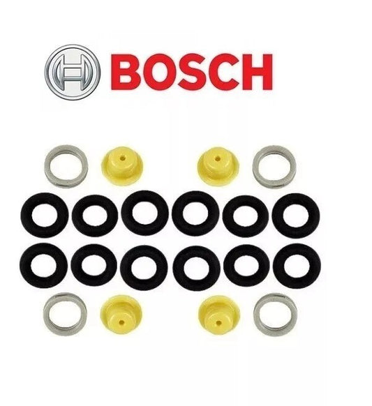 For Audi A4 Porsche 911 VW Fox Volvo 740 Fuel Injector Seal Set of 4 BOSCH OEM