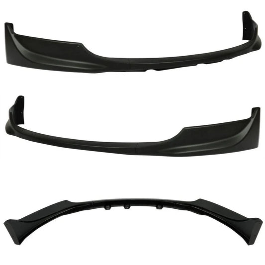 Fit Honda S2000 AP2 2004-09 Black Factory Style Front Bumper Lip Splitter Kit