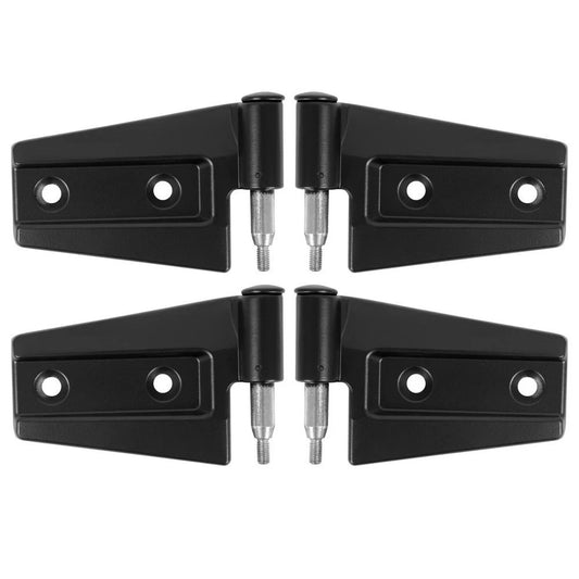 Set of 8 Body Door Hinges For 2007-2018 Jeep Wrangler JK Driver Passenger Side