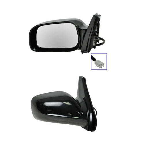 Power Side View Mirrors Left & Right Pair Set NEW for 03-08 Matrix Vibe