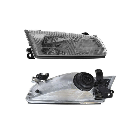 Headlight Assembly Set Driver & Passenger Side Fits 1997-1999 Toyota Camry