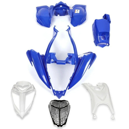 For 2006-2024 YAMAHA Raptor 700 Plastics Kit Fenders & Tail Lights Cover Blue