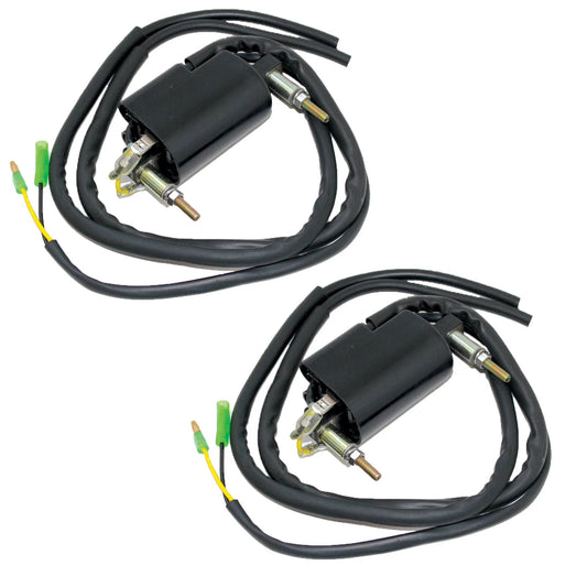 2 Ignition Coils for Kawasaki KZ1000P KZ1000 Police 1000 1982-1995