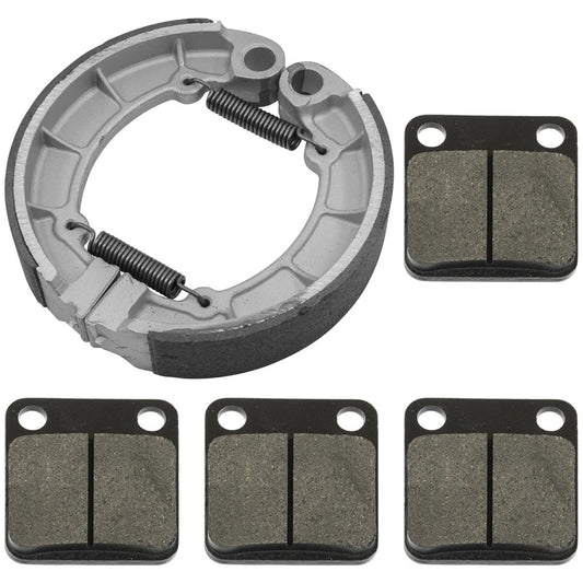 for Kawasaki KVF400 Prairie 400 1997-2002 Front Brake Pads and Rear Brake Shoes