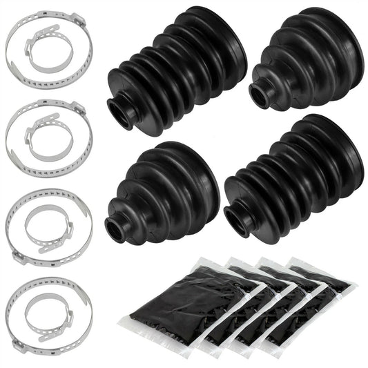 Fits John Deere XUV620i XUV625i Gas Rear Axle Inner Outer CV Boot Kit 2 Sets