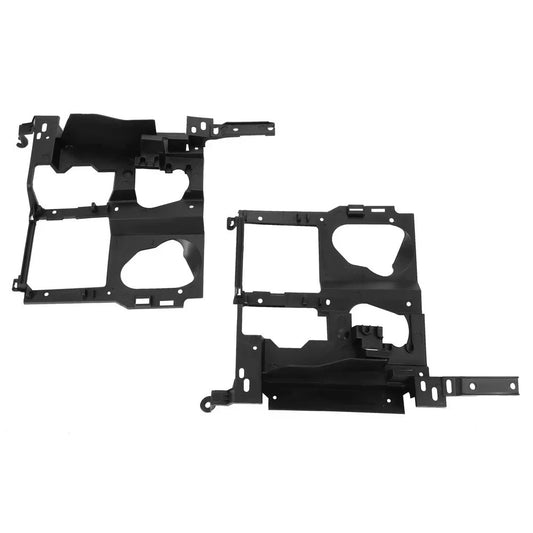 Pair Headlight Mounting Brackets For Chevy Silverado 1500 99-02 GMC Sierra 99-07