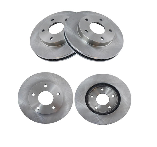 Front Brake Rotor Left & Right Pair for Chevy GMC Blazer S10 S-15