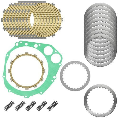 Clutch Friction Steel Plates Springs Gasket Kit for Suzuki GSX-R1000 2005-2006