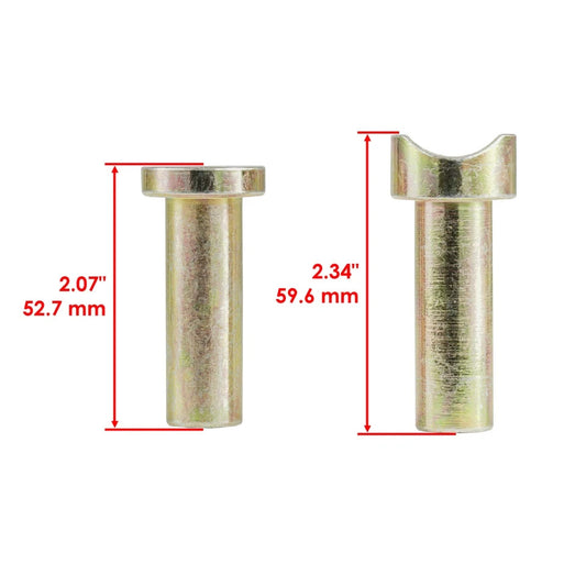 4 Deck Wheel Kit for John Deere GT225 GT235 GT245 with 48" and 54" Deck AM125172