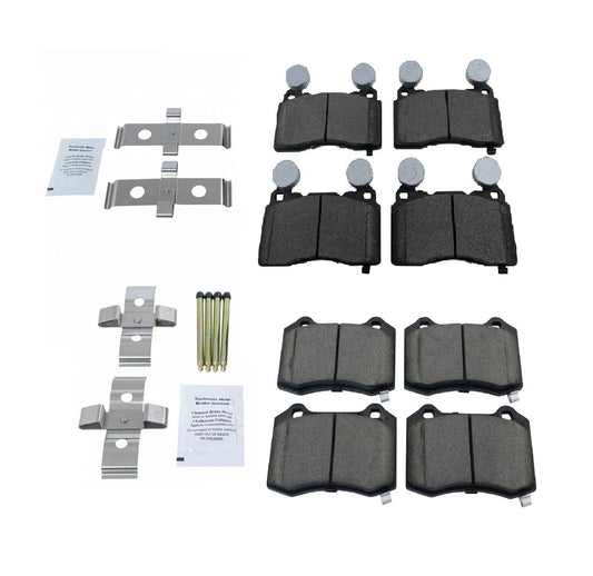 Front & Rear Premium Posi Ceramic Disc Brake Pads for Chevy SS Camaro New
