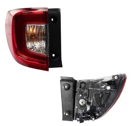 Left Outer Rear Tail Light Assembly Driver Side Outer Fits 2019-2022 Honda Pilot