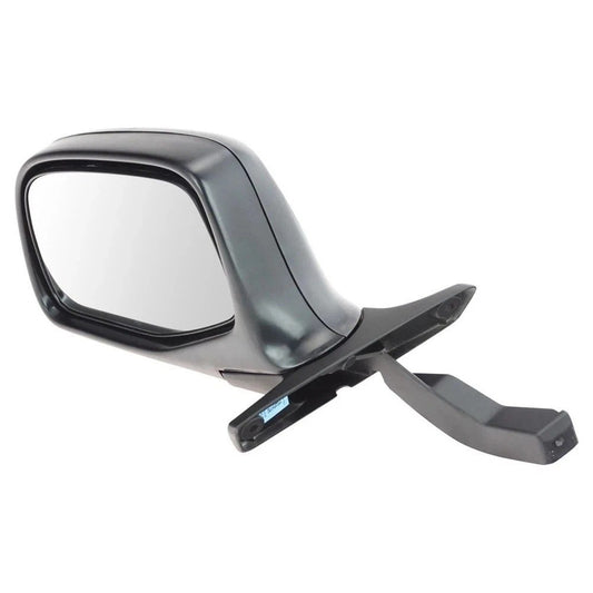 Manual Side View Mirrors Chrome & Black Left & Right Pair Set for F-Series Truck
