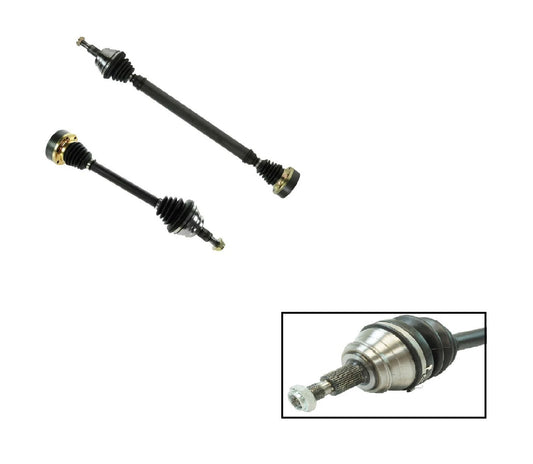 CV Axle Shaft Assembly Pair for Golf Beetle Jetta Manual Transmission MT