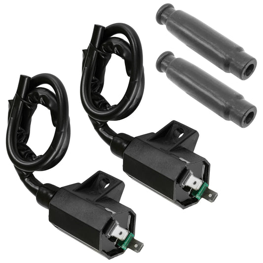 Caltric Ignition Coil w/Spark Plug Cap For Kawasaki Teryx 750 KRF750 4x4 2008