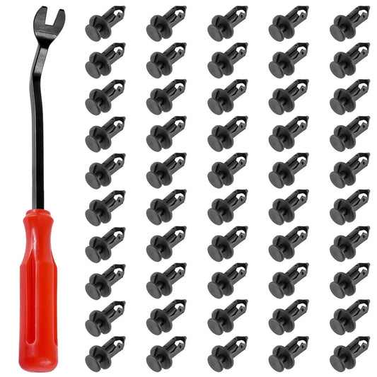 50 Fender Rivet w/ Tool for Polaris RZR 1000/ RZR XP 1000/ RZR XP 4 1000 7661855