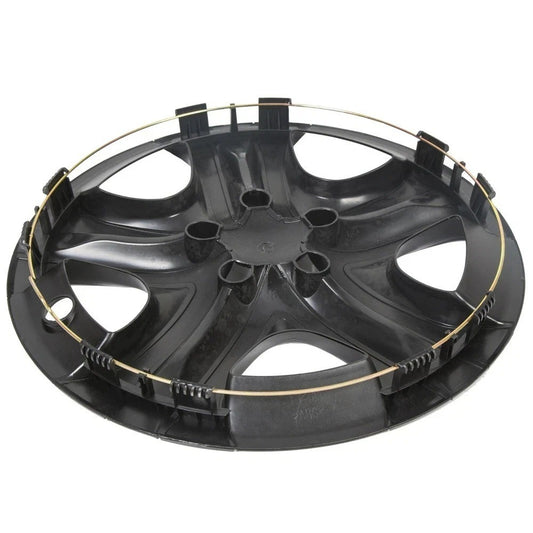 Gloss Black 17" Hub Caps Full Rim Wheel Skin Covers For Toyota Rav4 2013-2018