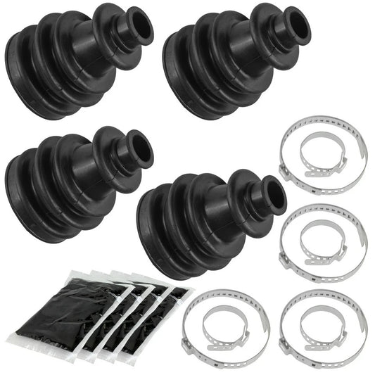 2 Front Right Left Axle CV Boot Kit for Polaris RZR S 800 EFI 2009-2013 2014