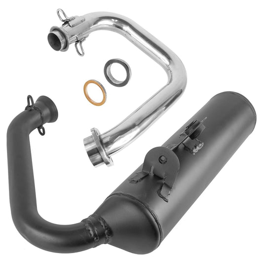 Exhaust Muffler Silencer Pipe w/ Gasket for Yamaha Viking VI YXC700 4X4 2015-25
