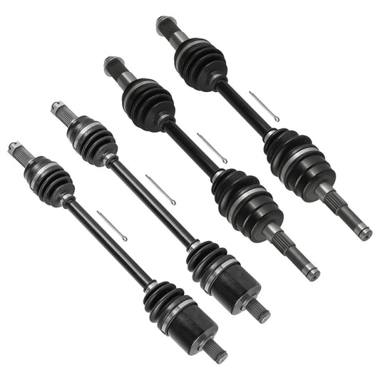 Caltric Front & Rear Axles For Polaris Scrambler 850 HO 2013-2015 Left & Right