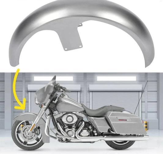 26" Wrap Front Fender Fit For Harley Bagger Touring Road Street Glide 1997-2013