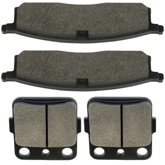Caltric Front and Rear Brake Pads for Yamaha YZ80 Competition 1993-2001