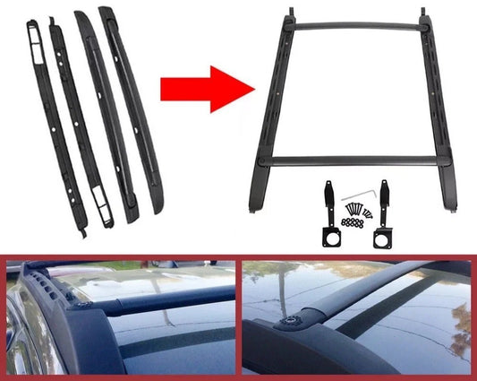 Crossbar Luggage Carrier Roof Rack Rails For Toyota Tacoma Double Cab 2005-2023