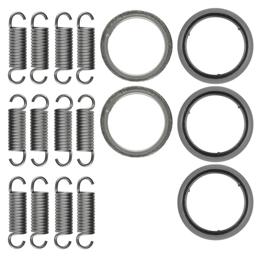 Exhaust Muffler Silencers Pipe Gasket Kit for Can-Am Commander 1000 2014 - 2015
