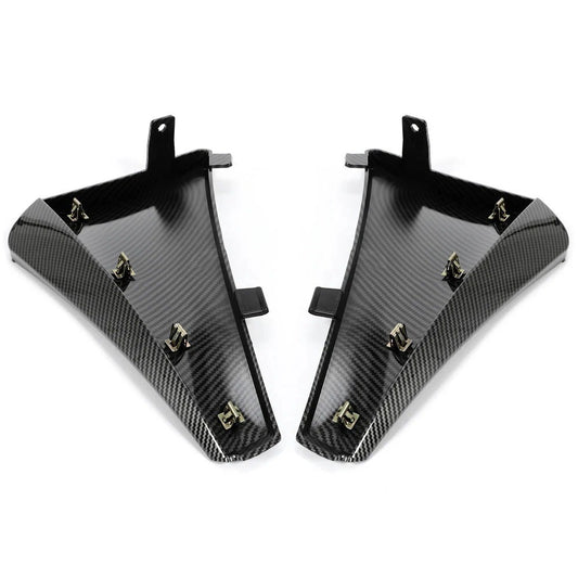 For Corvette C8 2020-2025 84263453 4X Carbon Flash Look Splash Guards Mud Flaps