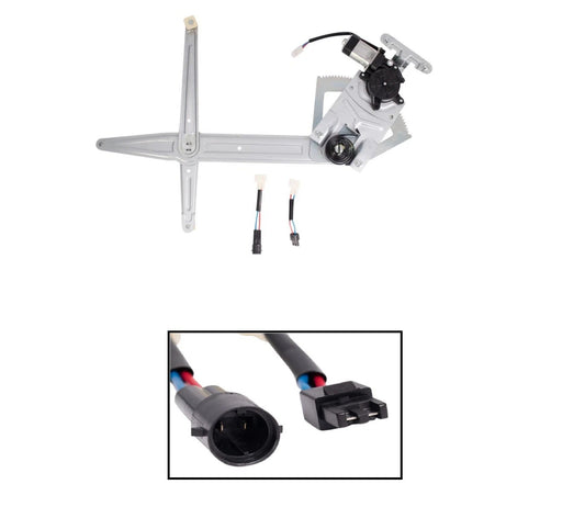 Front Left Window Regulator & Motor For 1985-2005 Chevrolet Astro GMC Safari