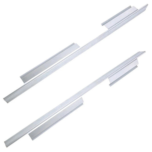 Outer Slip-on Rocker Panels Pair NEW PAIR For 2001-03 Ford F-150 Pickup Crew Cab
