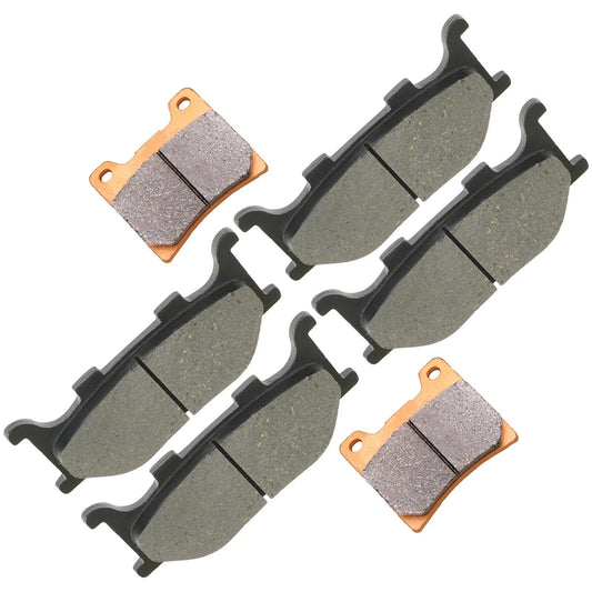 Front And Rear Brake Pads for Yamaha XVS1100 V-Star 1100 1999-2009
