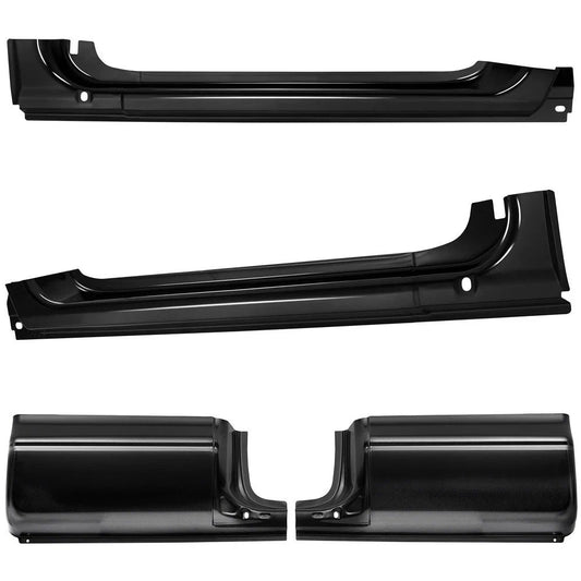 Rocker Panel & Cab Corner For 1997-2004 Dodge Dakota 2 dr Extended Cab/ Club Cab
