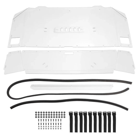 Rear Clear Windshield For 2021-2024 Yamaha Wolverine RMAX2 1000 2 Seat Only X2