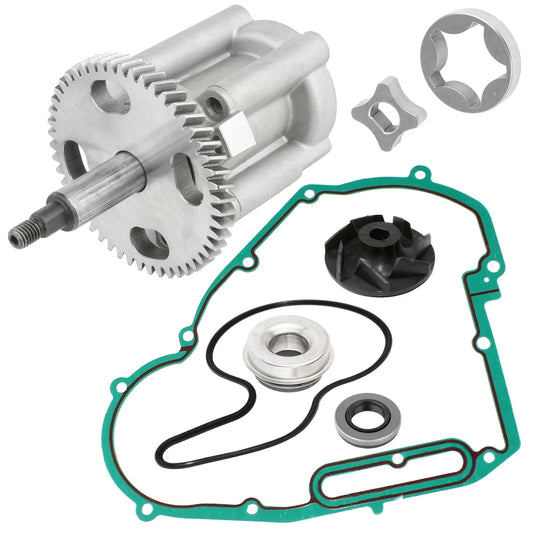 Oil Pump Water Pump Impeller Seal Kit for Polaris RZR 800 EFI 08 09 10 2011-2014