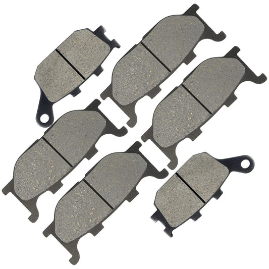 Front Rear Brake Pads for Yamaha FZ6 Fazer Fzs6 2004 2005 2006 Front Rear Pads