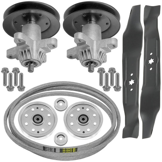 Deck Spindle w/ Pulley Blade Belt for Cub Cadet LT1040 LT1042 LT-942 42"
